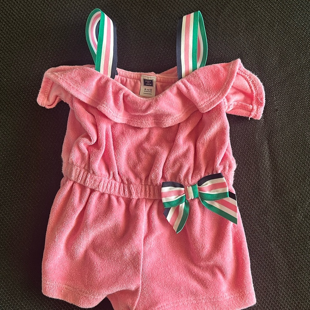 Janie and Jack terry romper